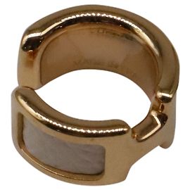 Ear cuff Hermès Olympe PM em metal dourado Outro Impressão em python