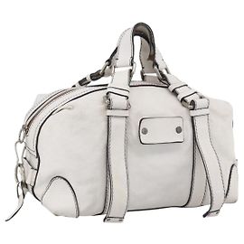 Chloé Bolsa Chloe em couro Branco