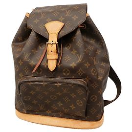 Louis Vuitton Monogram Montsouris GM Rucksack Braun