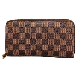Louis Vuitton Damier Zippy Wallet Damier ebene