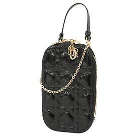 Bolso de hombro Christian Dior Cannage Negro