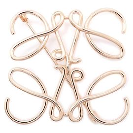 Broche Anagramme en laiton Loewe Autre