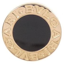 Bulgari Bvlgari 18K Pink Gold Stud Earring Golden