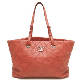 Borsa Tote Chanel On the Road Rosso