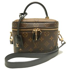 Sac à main Louis Vuitton Monogram Reverse Vanity NV PM Marron