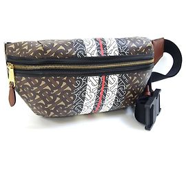 Burberry Body Bag TB Monogram 80214831 Brown Black