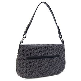 Borsa Loewe in tela e pelle Marrone Nero