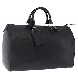 Louis Vuitton Speedy Epi Leather 35 Nero
