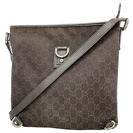 Borsa a tracolla Gucci Abby Marrone