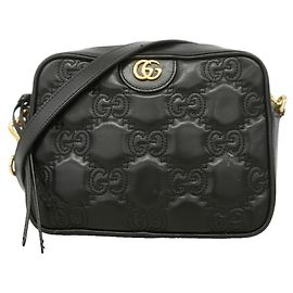 Borsa a tracolla Gucci GG Matelassé Nero