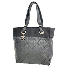 Saco Tote Chanel Paris Biarritz Preto