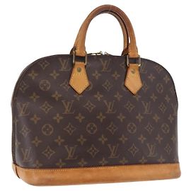 Louis Vuitton Vintage Alma Monogram Canvas PM Marrom