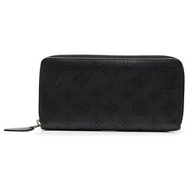 Cartera Zippy Louis Vuitton Monogram Mahina Negro