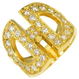 Céline Anel banda Celine em ouro amarelo 18K com diamante Outro