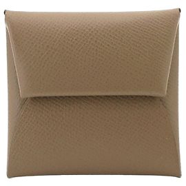 Hermès Portamonete Hermes Bastia Taupe