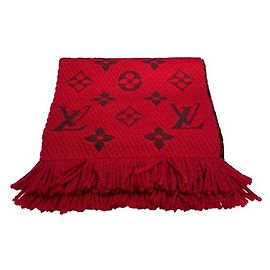 Louis Vuitton Echarpe Logomania Scarf Rouge