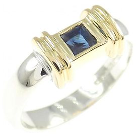 Autre Marque Anel de safira Tiffany & Co. Prata Dourado