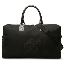 Bolsa Boston Louis Vuitton Damier Geant Albatross Preto