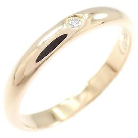 Anillo Banda Cartier Pink Gold Dorado
