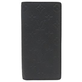 Louis Vuitton Portefeuille Brazza Long Wallet Black