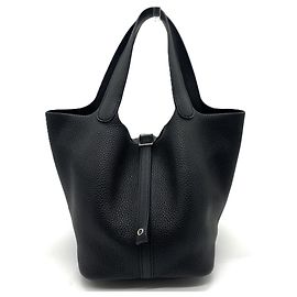 Hermès Hermes Picotin Lock MM Handtasche Schwarz