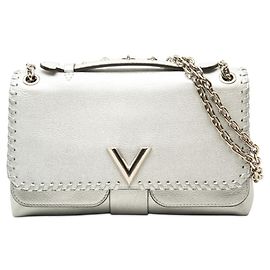 Borsa a tracolla Louis Vuitton Very Chain Argento
