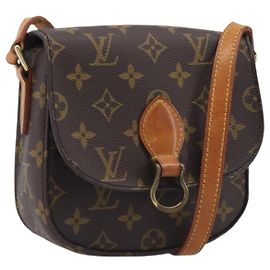 LOUIS VUITTON Monogram Saint Cloud PM Shoulder Bag M51244 LV Auth BA16135 Monogramma