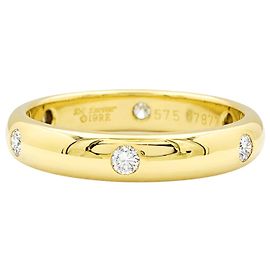 Anello Cartier, "Stella", oro giallo, diamanti. Altro
