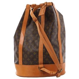 Sac à dos Louis Vuitton Randonnée GM Monogram en marron Marron