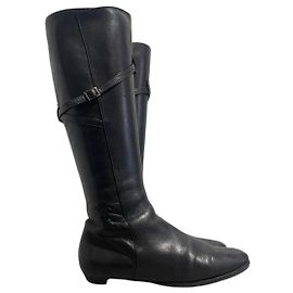 Bottes Jimmy Choo noires T.38,5 Black