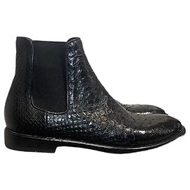 Autre Marque Bottines La Bottega noires T.37,5 Black