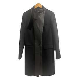 Abrigo Joseph negro T.38 Negro