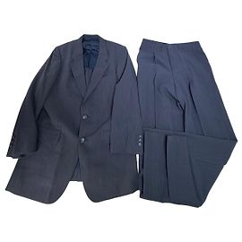 Ensemble costume Givenchy Vintage pour homme bleu clair, doublure bleu foncé M Bleu Marine