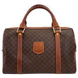 Céline Sac à main Celine Macadam Boston Bag Marron