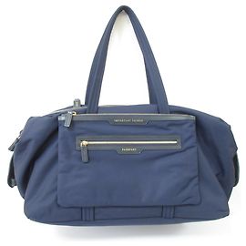 Borsa a tracolla Anya Hindmarch Inflight Blu navy