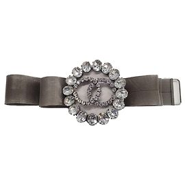 Cintura reversibile Louis Vuitton grigia e argento Marrone Argento