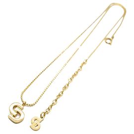 Dior Collier CD Logo Gold Doré