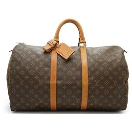 Louis Vuitton Vintage Monogram Keepall 50 Brown