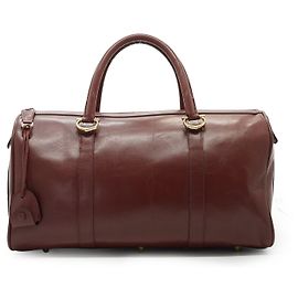 Bolso Boston Vintage Must de Cartier Burdeos