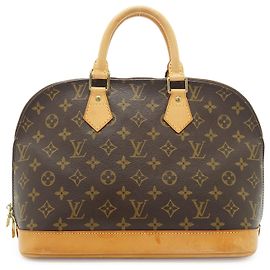 Louis Vuitton Monogram Alma PM Marrone Tela e Pelle Marrone