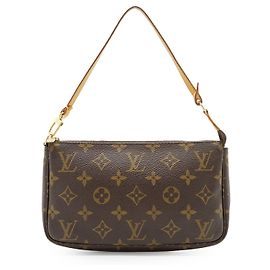 Louis Vuitton Monogram Pochette Accessoires Castaño