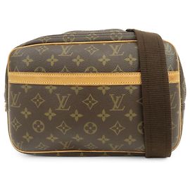 Louis Vuitton Reporter Monogram Canvas PM Marrom
