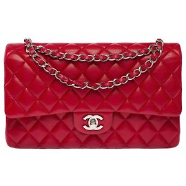 CHANEL Timeless/Classique Bag in Red Leather - 103987 Red