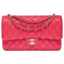 CHANEL Timeless/Classique Bag in Pink Leather - 103984 Pink