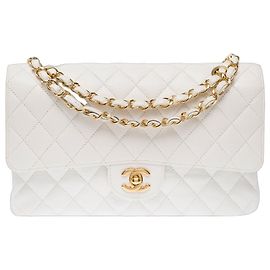 Borsa CHANEL Timeless/Classique in Pelle Bianca - 103979 Bianco