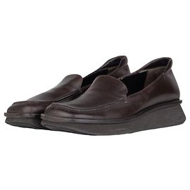 Mocassins Prada SS99 à bout carré et semelle Sailor Marron