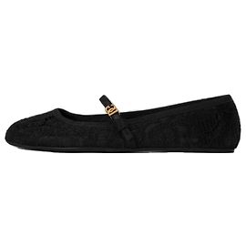 Dolce & Gabbana Sapatilhas de renda Taormina Preto