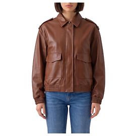 Arma Jaqueta bomber Astra cobre escuro Marrom