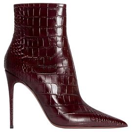 Paris Texas Vera 105 Rouge Noir ankle boots Dark red
