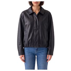 Arma Chaqueta de cuero negra Melis Negro
